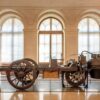 1769年製ファルディエ。世界初の蒸気自動車として博物館に展示。