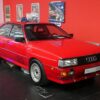 1980年式アウディ・クワトロが屋内展示されている様子